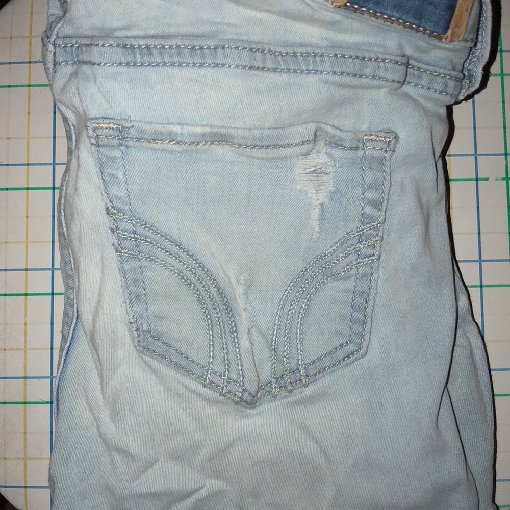 light wash ripped jeans